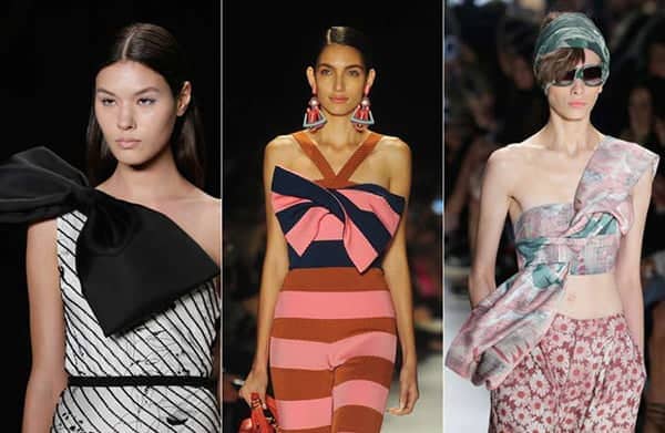 Os laços estão de volta 3 Laços e amarrações serão tendência no verão 2016