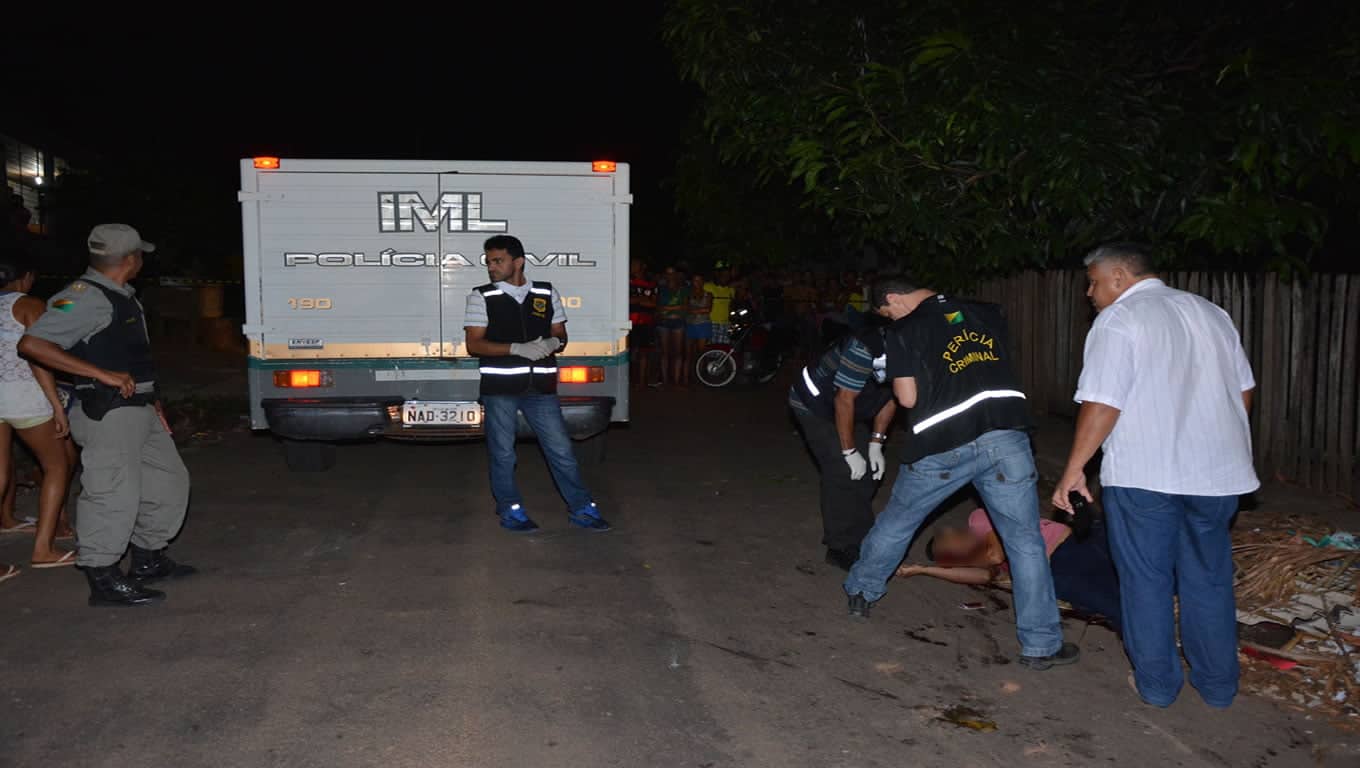Jovem de 23 anos é executado com pelo menos cinco tiros - cedida