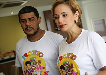Moisés Alencastro e Jocely Abreu promovem a ideia. (Foto: Odair Leal/ A GAZETA)