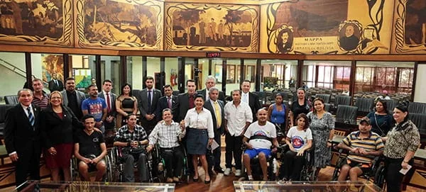Aleac realiza sessão solene em alusão ao Dia Nacional da Luta da Pessoa com Deficiência 1 Deputados e representantes de diversas entidades comemoraram o dia na Aleac. (FOTO: AGÊNCIA ALEAC)