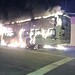Ônibus que faz a linha Apolônio Sales foi incendiado na madrugada desta terça-feira (6) (Foto: Arquivo pessoal)