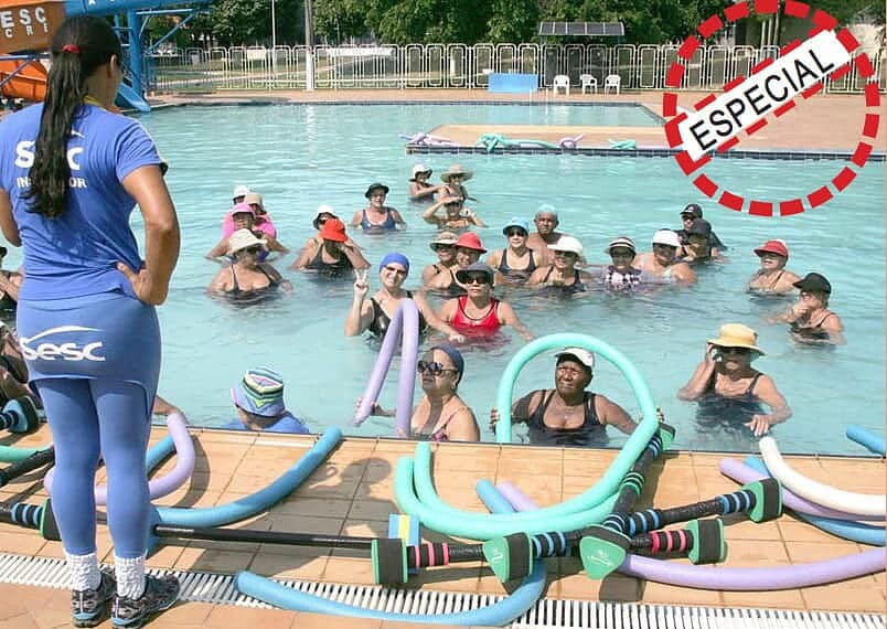 A melhor idade 1 Hidroginástica, dança e até mountain bike, a determinação não tem idade. (Foto: Odair Leal/ A GAZETA)