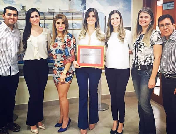 #AGAZETA30ANOS - Equipe de A GAZETA na Moção de Aplausos, realizada esta semana na Aleac. A honraria faz parte dos 30 anos deste matutino!