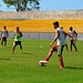 Elenco estrelado fez treino tático ontem, no Florestão, antes de partir para o RS. (Foto: Nathacha Albuquerque)