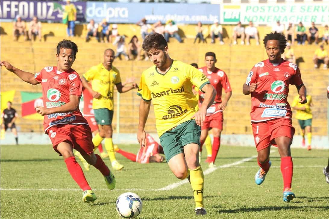 Rio Branco perde e está eliminado da Série D 2 Time gaúcho não deu chances ao Estrelão e fez 3 a 0 no Rio Grande do Sul. (Foto: Edson Castro/Prime Com)