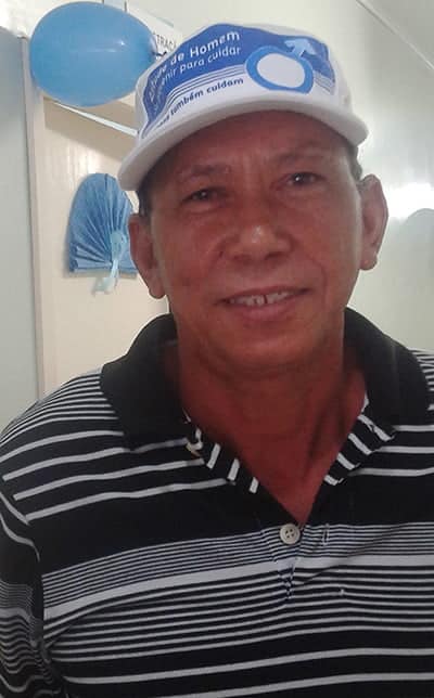 Antonio Costa, 58 anos, já fez o exame 2 vezes. (Foto: Bruna Lopes/ A GAZETA)