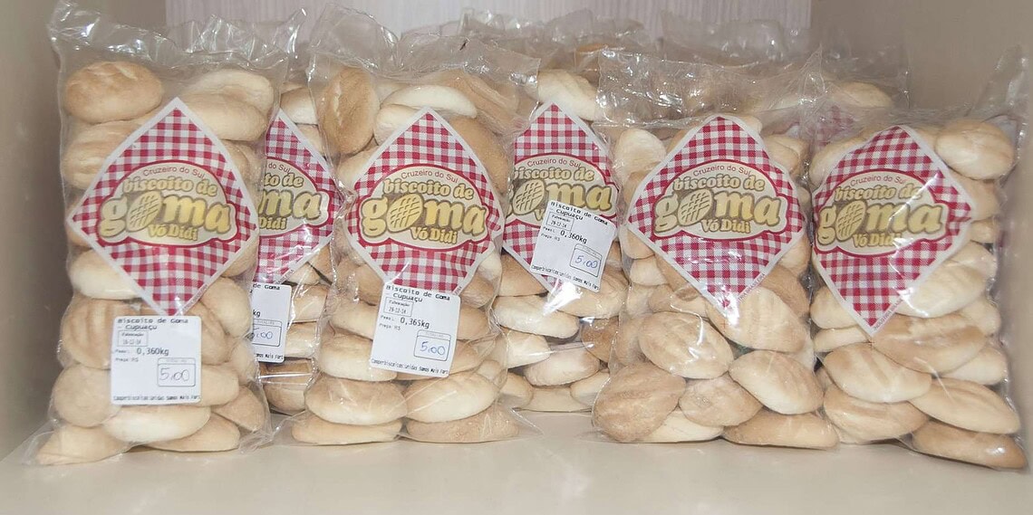 Distribuidora quer comercializar os biscoitos de goma Vó Didi