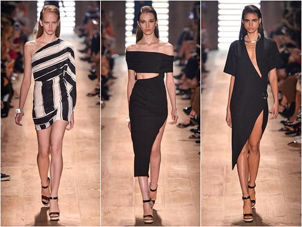 As assimetrias apareceram em diversas peças da conceituada marca Animale 