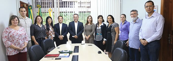Ufac recebe visita do Serviço de Assistência aos Brasileiros no Japão