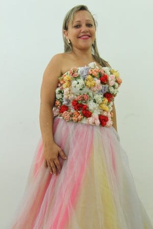 Vestidos da estilista Vilma Costa foram comercializados no Brechó de Natal