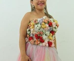 Vestidos da estilista Vilma Costa foram comercializados no Brechó de Natal