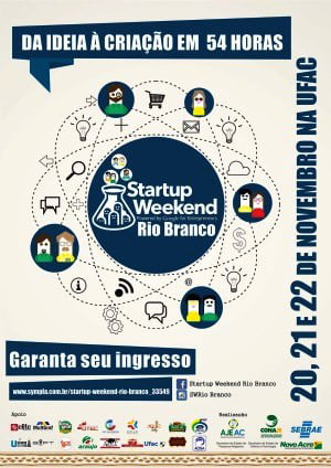 Segunda edição do Startup Weekend Rio Branco será realizada em novembro 1 Segunda edição do Startup Weekend Rio Branco será realizada em novembro