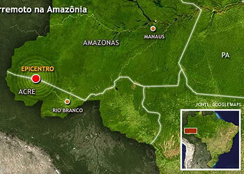 Mais um tremor de terra é registrado no Acre
