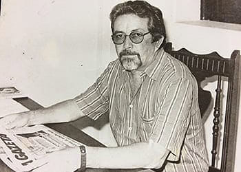 Aparência do jornalista Elson Martins chamava atenção. (FOTO: ARQUIVO A GAZETA)