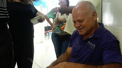 Caminhoneiro Pedro Lopes acredita que é preciso quebrar o preconceito para viver mais. (Foto: Bruna Mello/ A GAZETA)