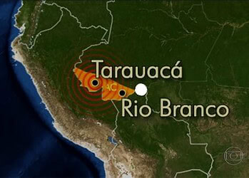 Mais um terremoto atinge o Acre nesta madrugada
