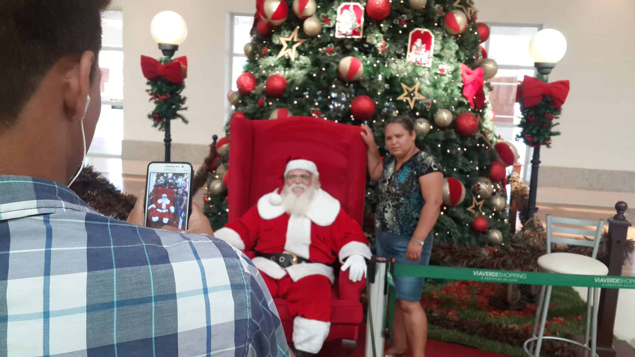 Papai Noel acreano fala do significado do Natal e de pedidos que costuma receber 2 Foto/A GAZETA