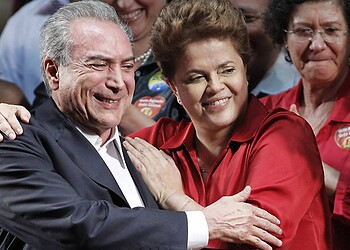 Dilma diz que não desconfia “um milímetro” de Temer