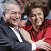 Dilma diz que não desconfia “um milímetro” de Temer