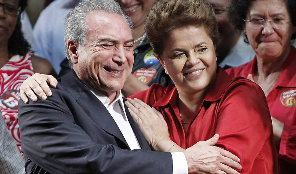 Dilma diz que não desconfia “um milímetro” de Temer
