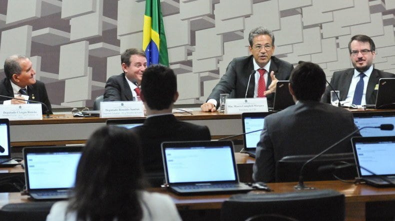 Mauro Campbell fez declarações na última sexta, 4. (FOTO:  Geraldo Magela / Agência Senado)