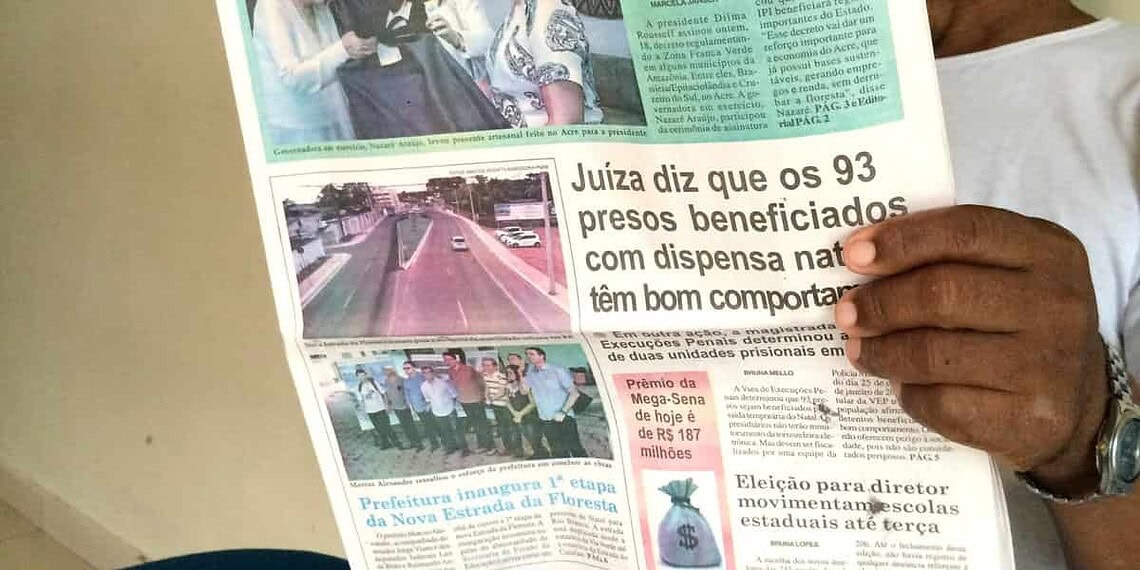 A GAZETA é o jornal mais lembrado pelos acreanos, aponta 1ª pesquisa Top Of Mind do Data Control