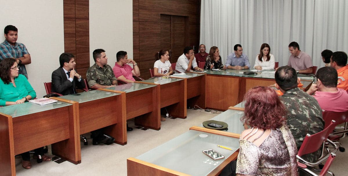 Plano estratégico foi traçado durante reunião ontem. (Foto: Secom Acre)