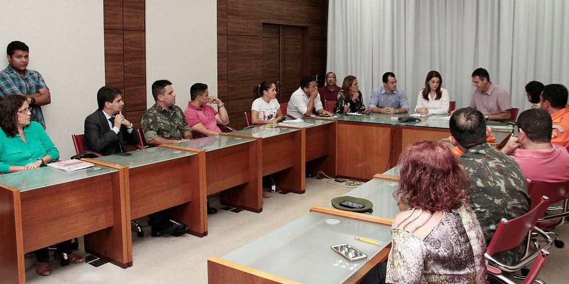 Plano estratégico foi traçado durante reunião ontem. (Foto: Secom Acre)