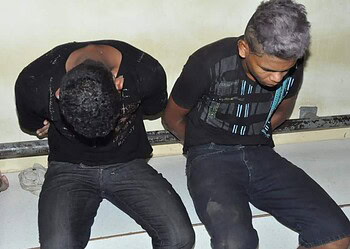 Quatro homens assaltam distribuidora e polícia consegue prender 2 suspeitos