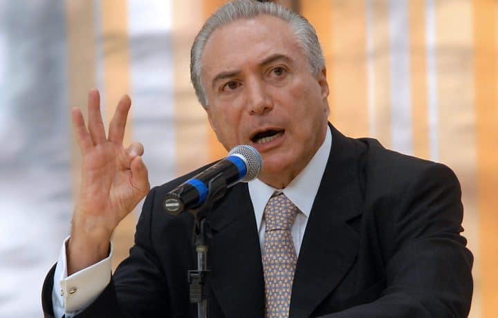 Vice-presidente Michel Temer deve vir ao Acre, em data a ser definida