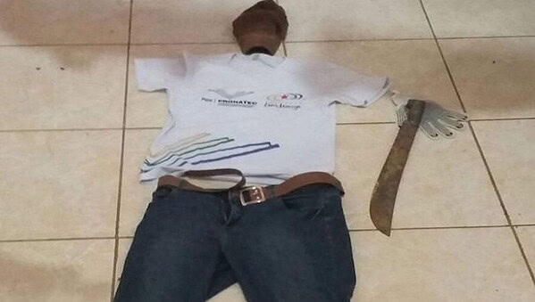 Bandidos deixam recados e até bonecos em lugares arrombados na fronteira