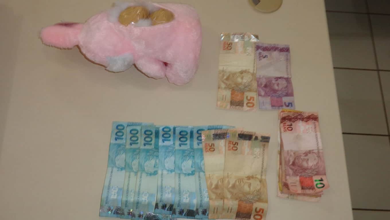 Polícia prende mulher que escondia cocaína e crack dentro de ursinho de pelúcia 1